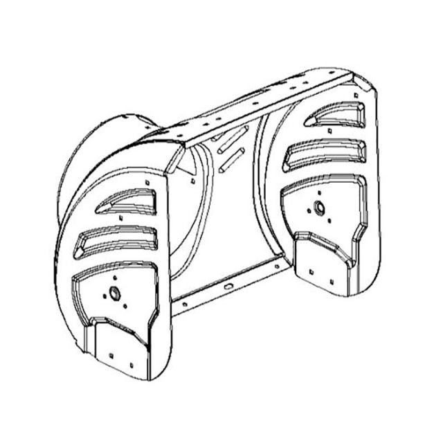 Zestaw montażowy obudowy 586184202 Au