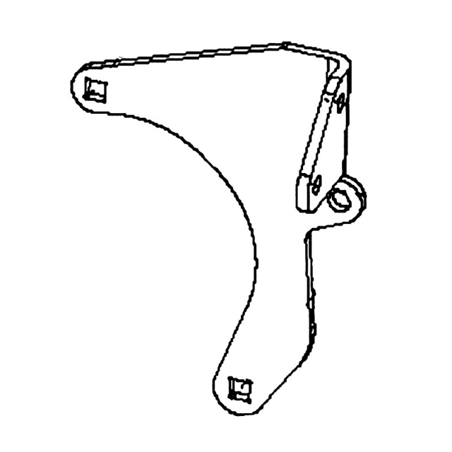 Mocowanie przekładni ocynkowane 5892888-02
