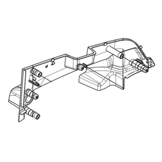 Tam panel sterowania, wewnątrz