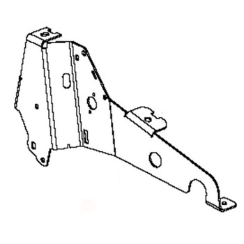 Konsola lewa Ms 498 Szara 5896268-03