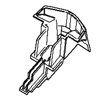 Przycisk blokady pomarańczowy