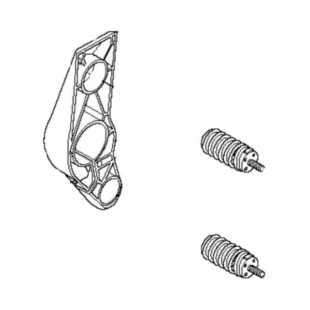 Zestaw uchwytów antywibracyjnych 5911860-01