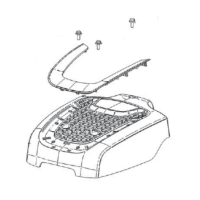 Zestaw Pokrywy Rvm120 Zestaw Pokrywy Górnej 5930577-01