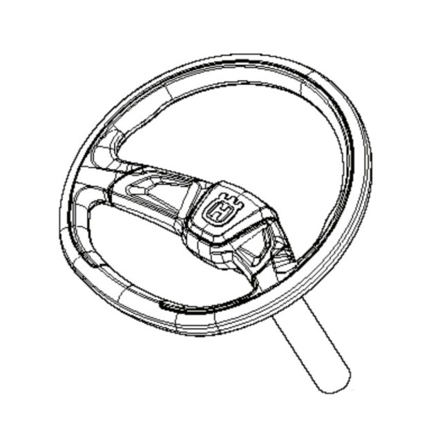 Komplet Kierownicy Wspornik Długi, Twardy Sk 5931661-04