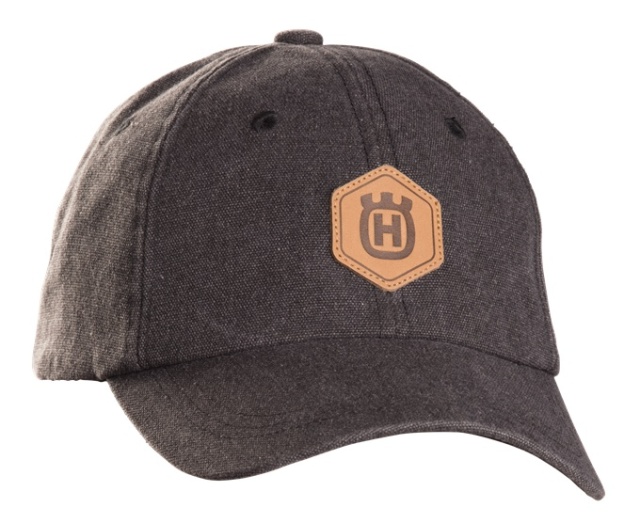 Husqvarna Xplorer Cap granite leather patch