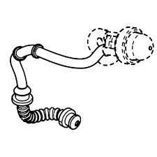 Odpowietrzanie przewodu paliwowego 5939764-01