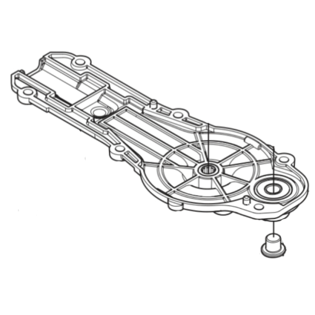 Zespół obudowy przekładni dolnej