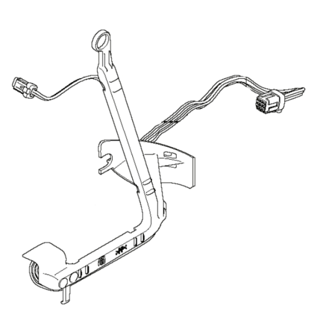 Zespół przewodów sygnałowych Piła łańcuchowa 30 5969430-01