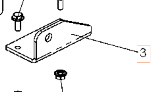 Wspornik Wspornik Dla Sprzęgła Lev 5973773-01