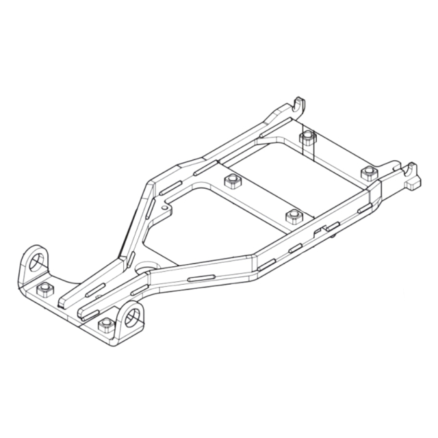 Zespół wspornika wału odbioru mocy