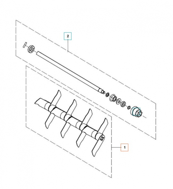 Korzeń Zestawu Ostrzy 5975277-01