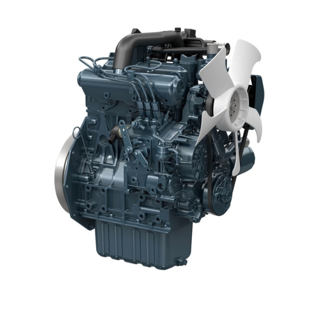 Silnik kompletny Kubota D1