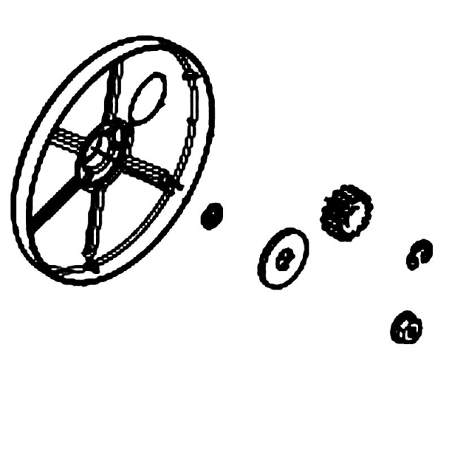 Zestaw napędu na 11 kół 8 kół Dr 5984546-01