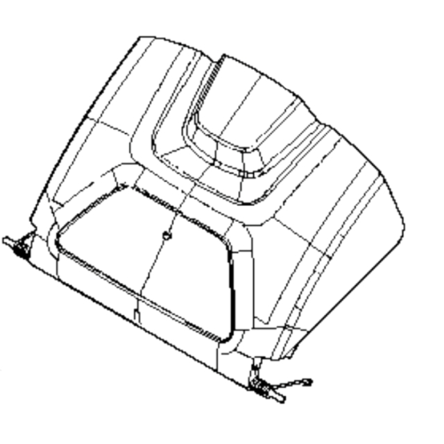 Zestaw klapy do tylnych drzwi 5985121-01
