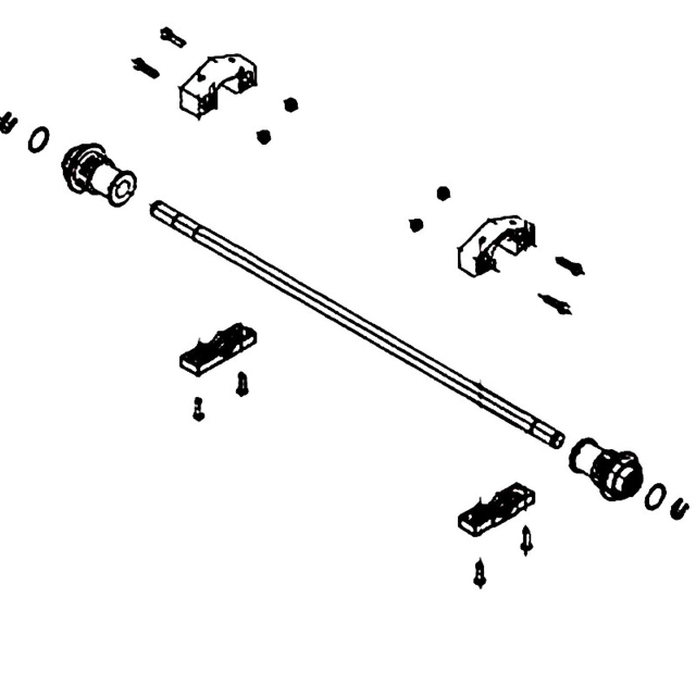 Zestaw Wału Tylnego Mostu 5985133-01