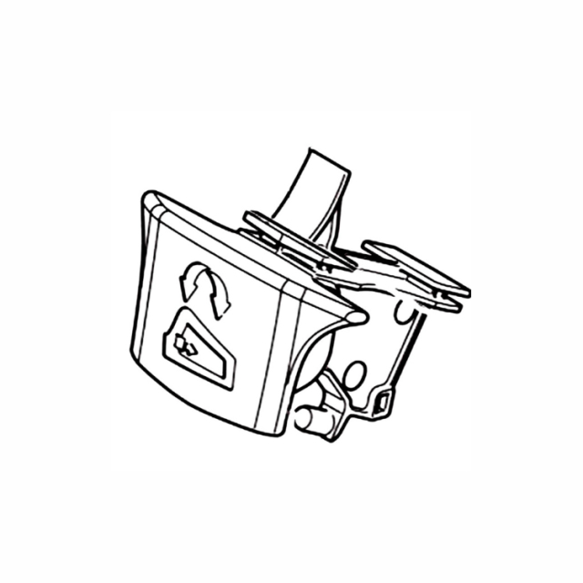 Nożyce do żywopłotu z blokadą przycisku