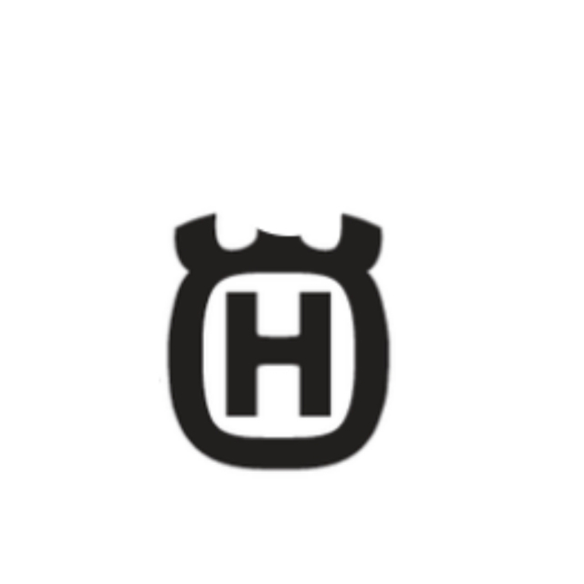 Naklejka z logo hva z tyłu na koronę 540