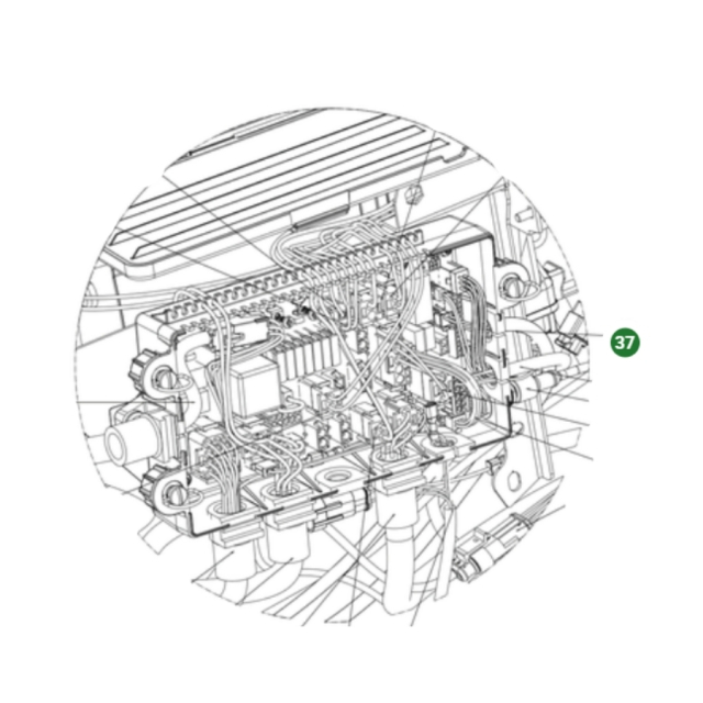 Zespół okablowania prasy hydraulicznej snsr w109