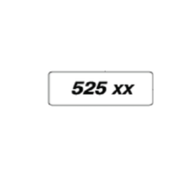 Nazwa naklejki 525rxt markii