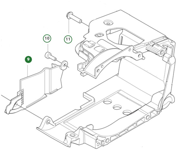 Osłona tłumika Husqvarna