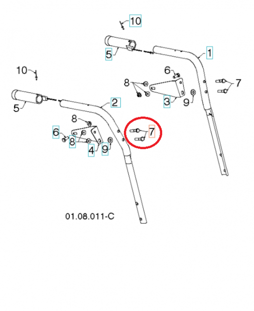 Śruba, 5/16-18X1 1/2 8747805-24
