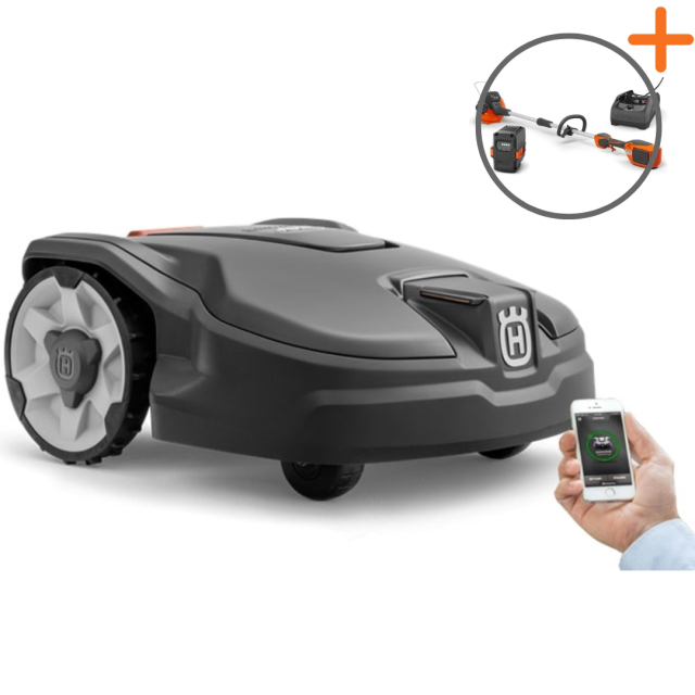 Husqvarna Automower® 315 Mark II + Connect | Trymer akumulatorowy w prezencie!