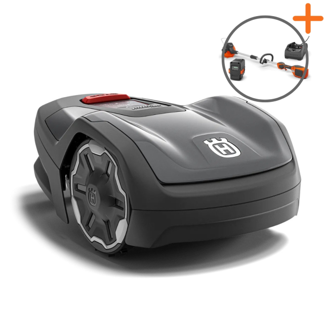 Husqvarna Automower® Aspire™ R4 | Trymer akumulatorowy w prezencie!