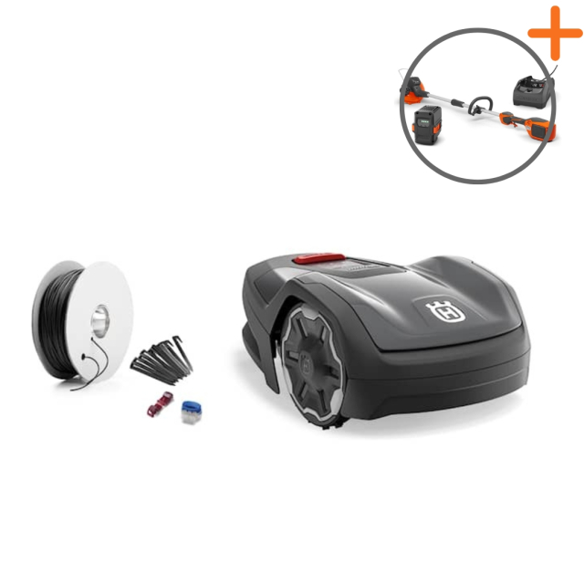 Husqvarna Automower® Aspire™ R4 Start-pakiet | Trymer akumulatorowy w prezencie!