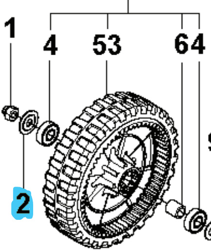 Podkładka Pokrywy 2956667-02