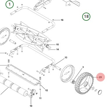 Koło Kpl 2957083-01