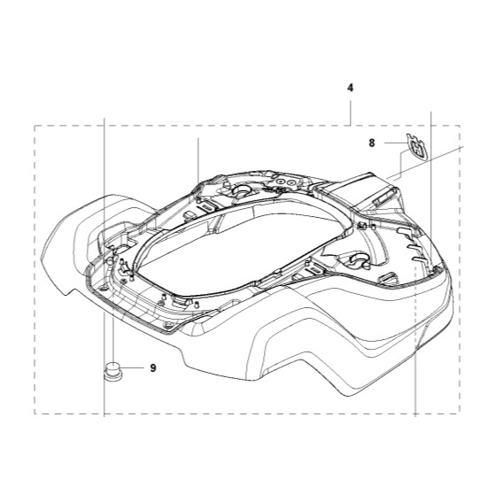 Nadwozia kit Automower 430X, 450X