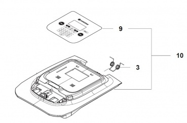 OSŁONA. ZESTAW INCL KLAWIATURA