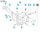 Husqvarna Bolt 5014543-01 Husqvarna Bolt 5014543-01
