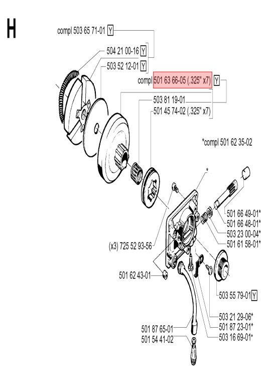 Bęben sprzęgła 240, 242, 42