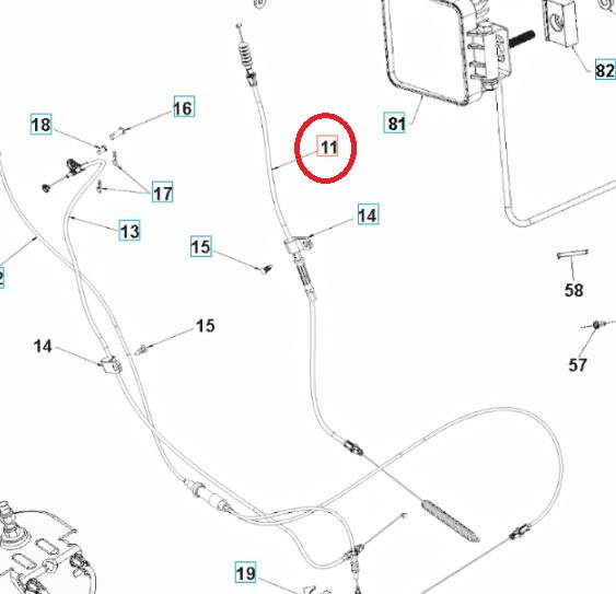 Napęd Drutowy 5016566-03