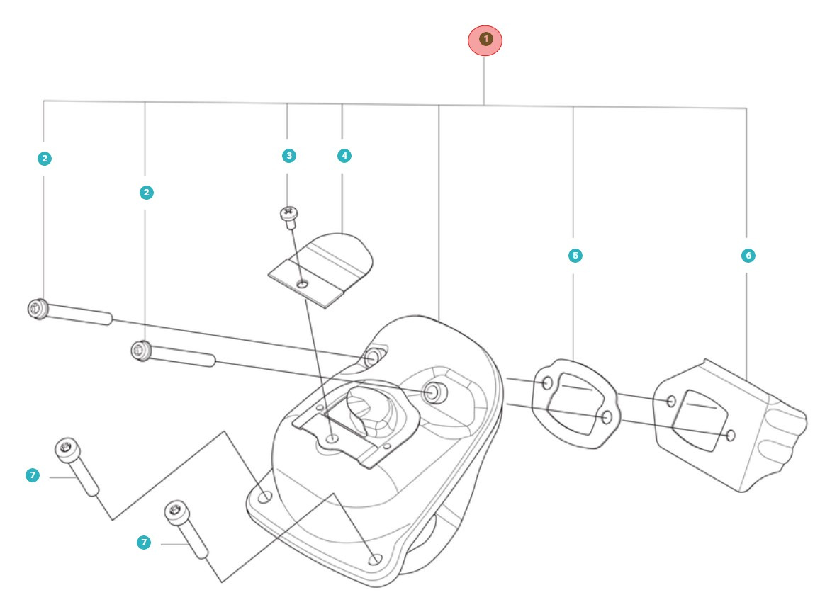 Zestaw tłumika 60 cm3 5018133-01