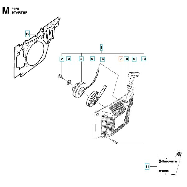 Obudowa rozrusznika 3120XP