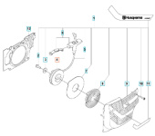Koło pasowe rozrusznika Koło pasowe rozrusznika
