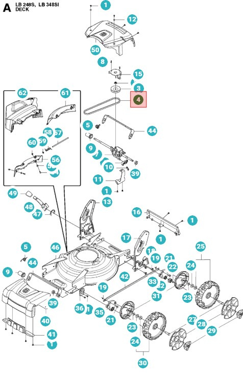 Pasek LB48V LC48V LV48VE LC348VE LB348SI LB348V