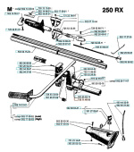 Zbiornik benzyny 250R, 250RX Zbiornik benzyny 250R, 250RX