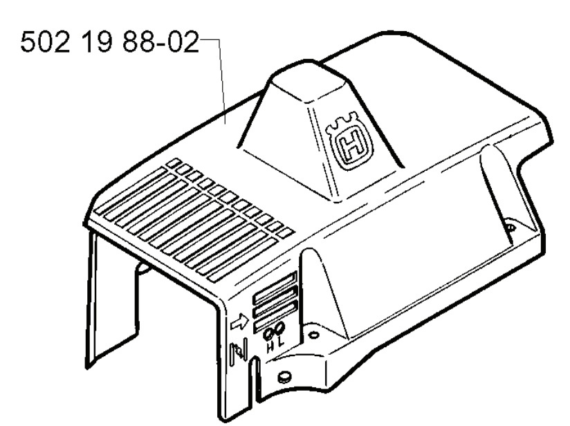 Pokrywa Cylindra 5021988-02