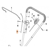 Linka hamulca Klippo Comet S, SH, Excellent S, SH, Husqvarna WB 48 S Linka hamulca Klippo Comet S, SH, Excellent S, SH, Husqvarna WB 48 S