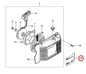 Naklejka 288 Pd 5037098-02 Naklejka 288 Pd 5037098-02