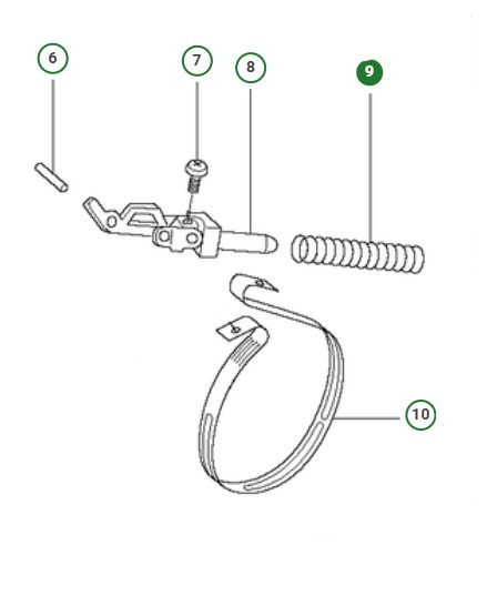 Sprężyna hamulcowa