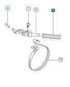 Sprężyna hamulcowa Sprężyna hamulcowa