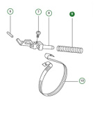 Sprężyna hamulcowa Sprężyna hamulcowa