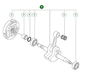 Zestaw wału korbowego Zestaw wału korbowego