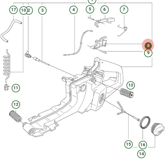 Sterowanie Przepustnicą Kpl, 5038298-02