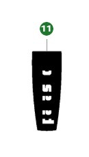 Kalkomania startowa Jonsered CC2245, FC2245, FC2255, FC2256