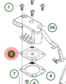 Membrana 5041138-01 Membrana 5041138-01